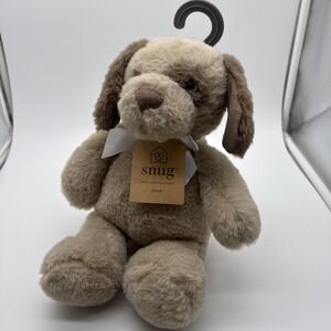 Snug Tan Brown PUPPY Dog Spot Patch 12" Plush Super Soft Cuddle Plush NWT